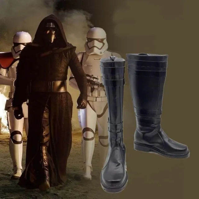 Star Wars 7 The Force Awakens Kylo Ren Cosplay Shoes Boots