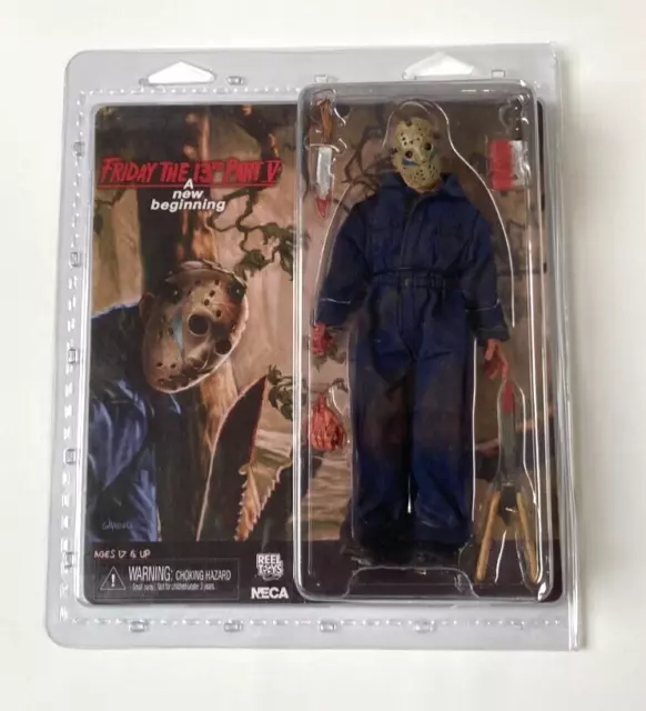 NECA Friday the 13th Part V Jason Voorhees Figur A New Beginning NEU & OVP