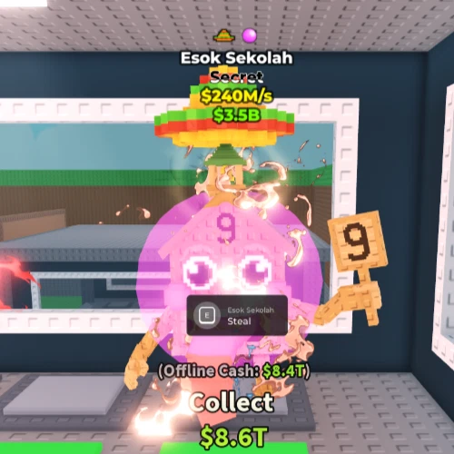 Esok Sekolah Steal a Brainrot da colorare gratis. Scarica, stampa o colora online