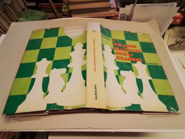 I GRANDI MAESTRI DEGLI SCACCHI, H. SCHONBERG, GARZANTI, 1a ed 1975, 16g24 I GRANDI MAESTRI DEGLI SCACCHI, H. SCHONBERG, GARZANTI, 1a ed 1975, 16g24