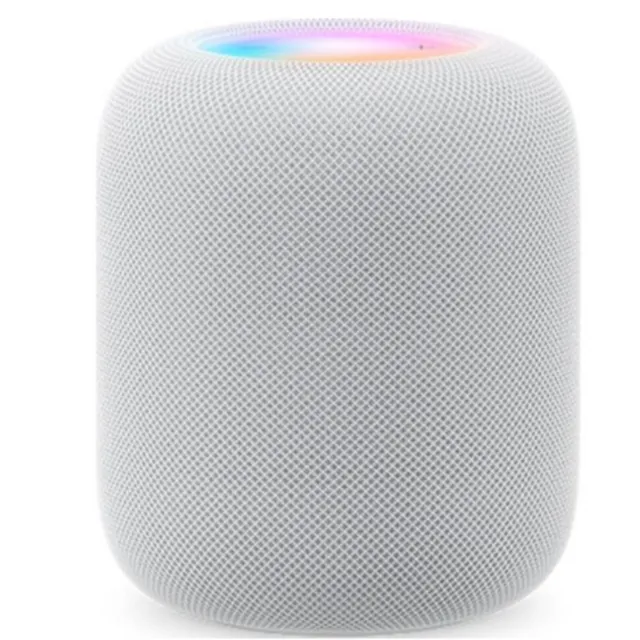 Apple Homepod 2. Generation Smart Lautsprecher Kreide weiß mit Siri Sprachsteuerung Musik 2