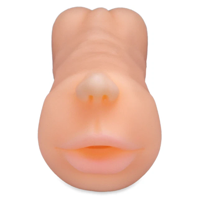 Masturbateur bouche suceuse avec vagin et anus réaliste