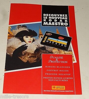 Découvrez le nouveau KODAK Maestro Kodak Ancien Document Revendeur  