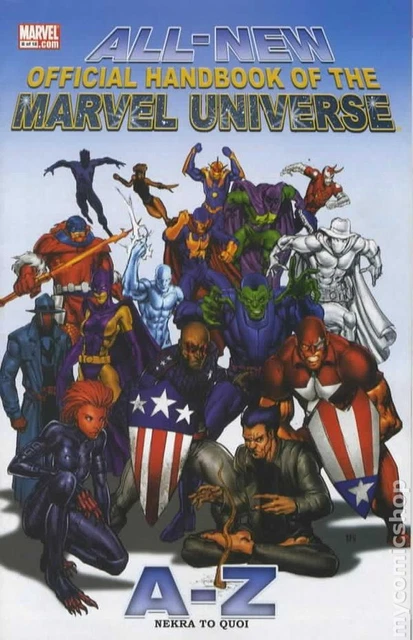 All New Official Handbook Marvel Universe A-Z #8 FN 2006 Stock Image