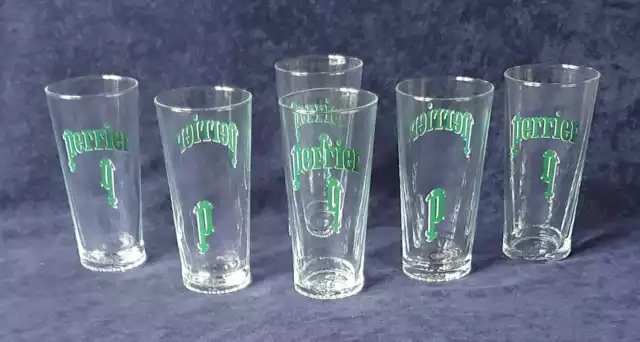 Nouveaute 6 Magnifiques  Verres Perrier Nouveau Model Neufs !!!