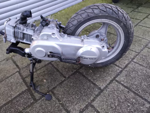 Motor 12'' 50ccm BZ139QMB (Kolben & Zylinder Neu)