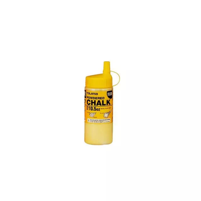 Tajima PLC2-Y300 Micro Chalk, Ultra-Fine Chalk, Yellow, 300g / 10.5 oz