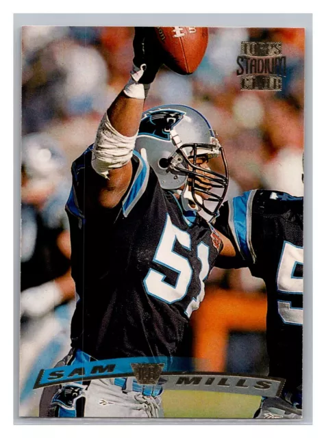 1996 Topps Stadium Club #123 Sam Mills Panthers