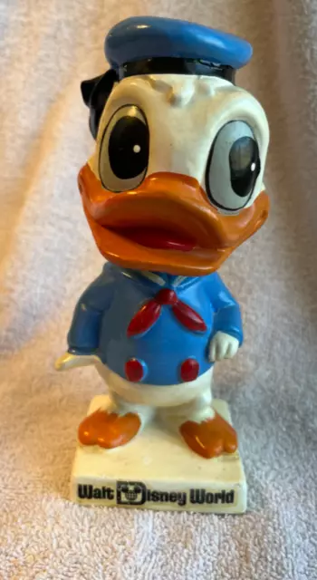 vintage donald duck bobblehead walt disney productions japan