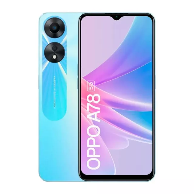 Oppo A78 5G 4GB/128GB Blau (Glowing Blue) Dual SIM CPH2483