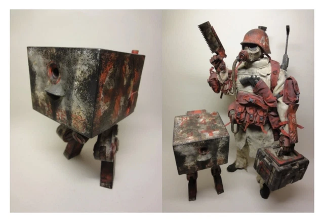 THREEA WWR GRUNT Sand Devil 666th 1/6 Ashley Wood Figure W/BOX F/S