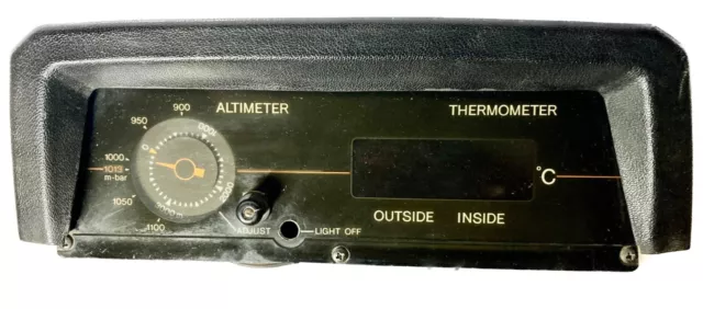 Toyota Land Cruiser 70 Series 4Runner Altimeter Thermometer JDM OEM Gray