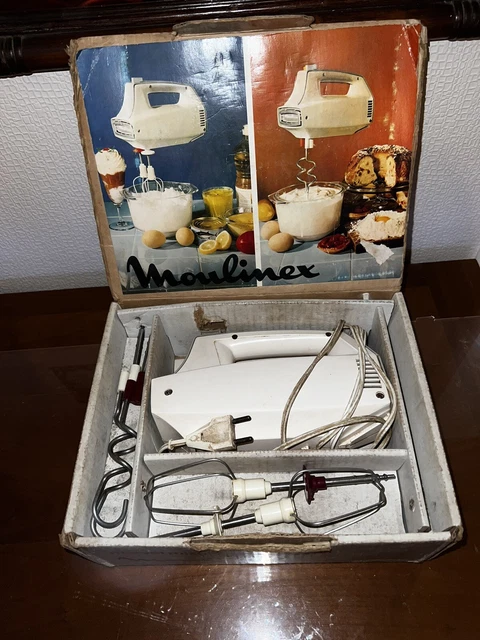 Ancien mixer Moulinex dans sa boite