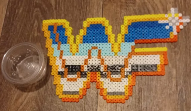 WWF logo Perler Sprite  rave edm kand plur edc