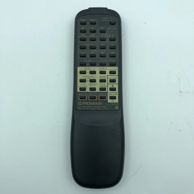 Pioneer CU-VSX105 Remote Control VSX406 VSX305, HTP200 VSX405 HTP101 HTP100