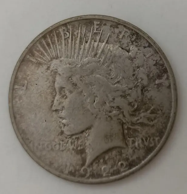 Cb- Moneta 1 Dollaro Argento Peace Stati Uniti Usa 1922 - Gtts32