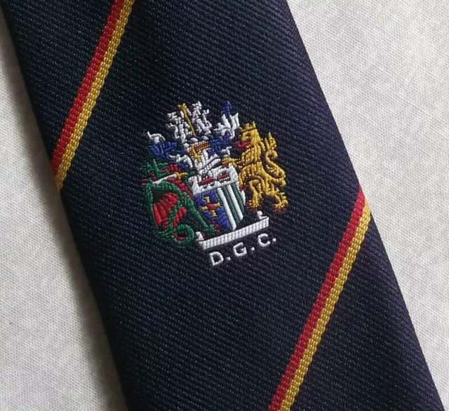 Vintage GOLF Tie Mens Necktie Retro Sport GOLFING CLUB DGC