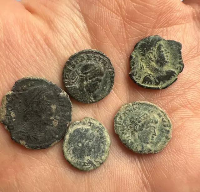 Lot Roman Bronze Coins