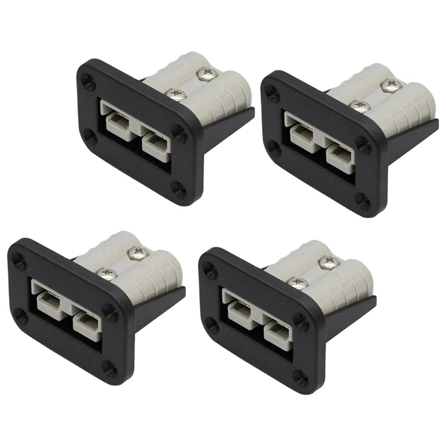 Per pacchetto cablaggio e spina barca confezione da 4 staffe di montaggio da incasso 50 amp