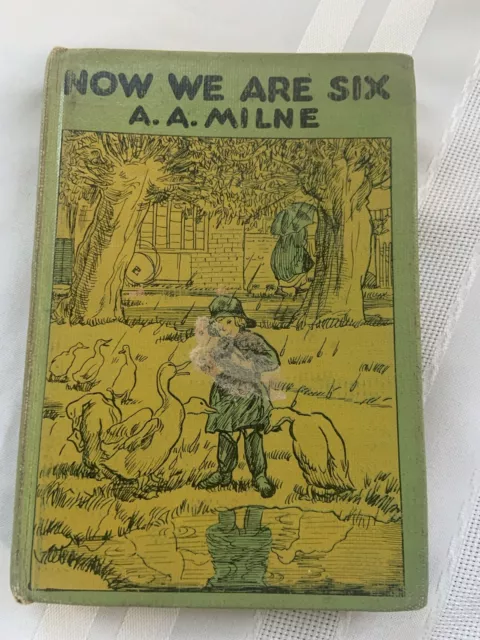 Vtg ~Now We Are Six (A A.Milne - 1942) Winnie The Pooh HB