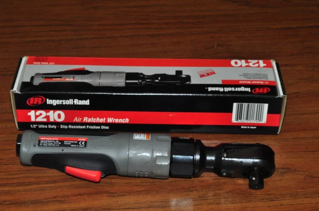 Ingersoll-Rand IR-1210 Ultra Duty 1/2" Air Ratchet Wrench Made In Japan