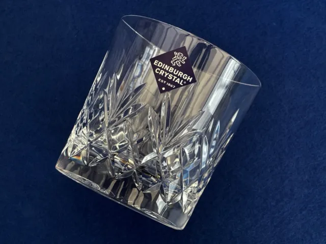 Vintage Edinburgh Crystal Tay 9oz Whisky Glass - Multiple available!