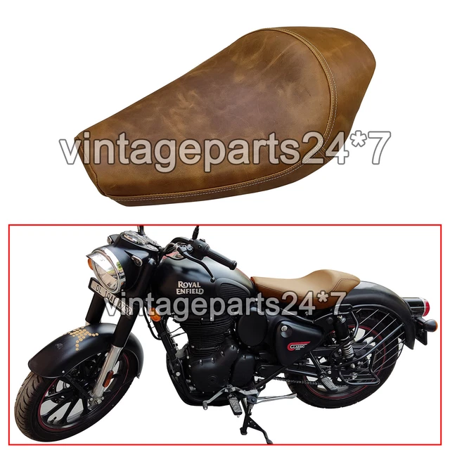 ROYAL ENFIELD NEW Classic REBORN 350 cc Low Rider Single Seat Brown Tan