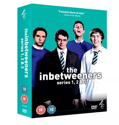 The Inbetweeners - Series 1-3 - Complete [DVD] - DVD  V0VG The Cheap Fast Free