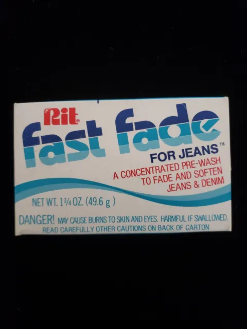 De colección Box Rit Fast Fade para jeans y mezclilla de 1 3/4 oz devanecimiento y blanqueador