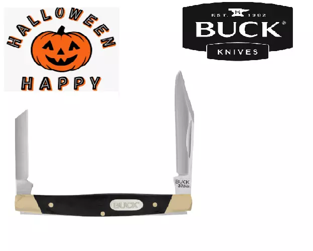 Buck Knives 0375BKSWM Deuce, Black Pakawood Handle,Box