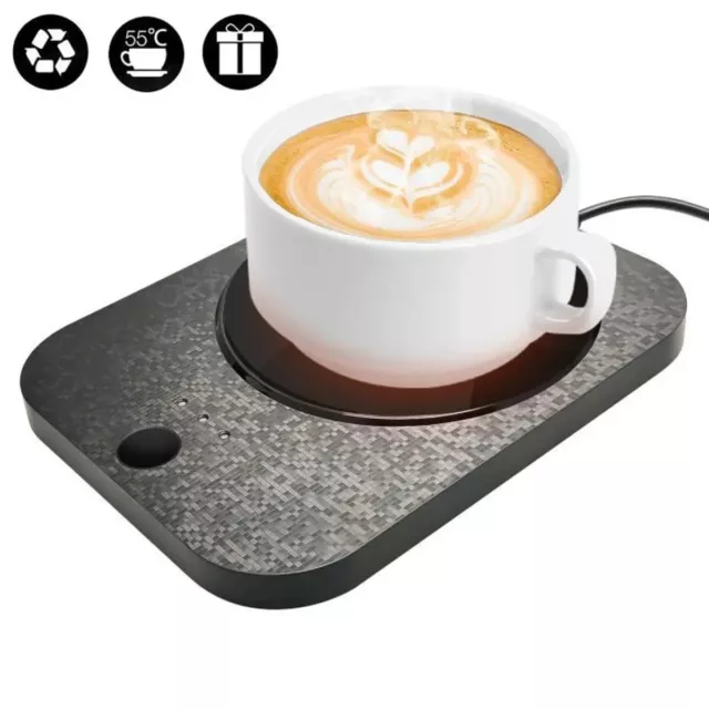 Chauffe-Tasse USB URFEDA - 3 Températures, Affichage Numérique, Étanchéité, Idéal Café & Thé
