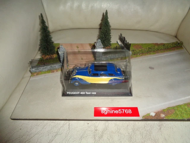 DA013 NOREV HACHETTE voiture 1/43 Peugeot 402 Andreau Collection