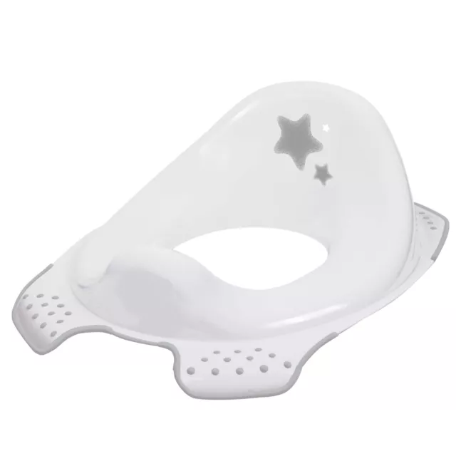 Keeeper Stars Kinder-Toilettensitz WC-Sitz Anti-Rutschfunktion Cosmic White TOP