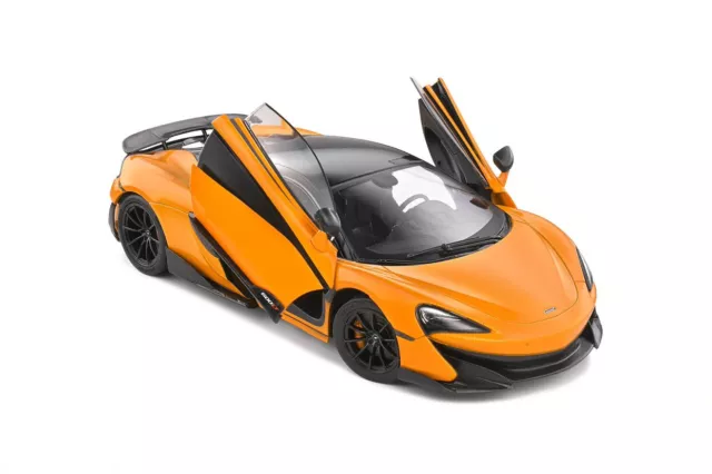 Mclaren 600Lt Coupe Orange 2018 Solido S1804501 1:18 Mc Laren Metal 600 Lt