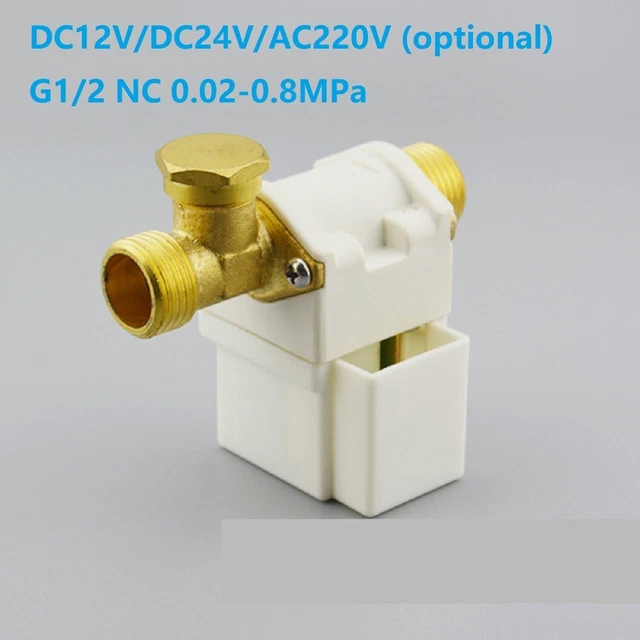 1 x bobina magnetica riscaldamento acqua solare ingresso solenoide valvola elettrica valvola-G1/2