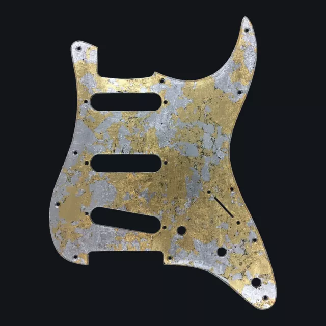 FRANCHIN Mercury pickguard Impressionist METALLIC LEAF S-type *MADE TO ORDER