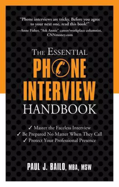 Essential Telefon Interview Handbuch von Paul J. Bailo (Englisch) Taschenbuch Buch