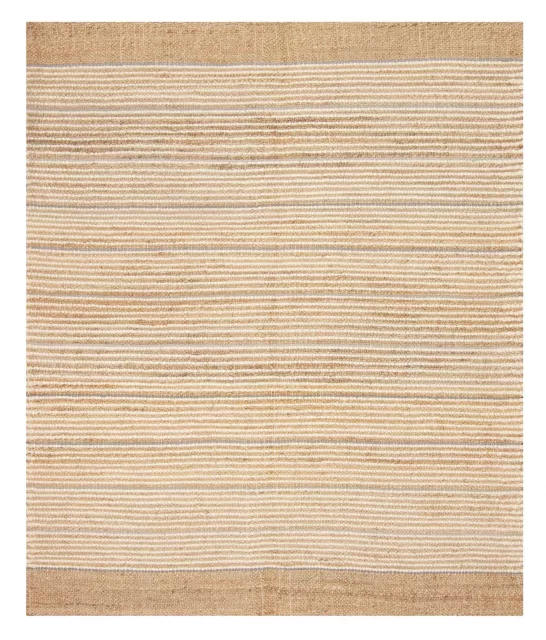 Traditional Hand woven Carpet 5'4" x 6'5" Flat Weave Kilim Rug