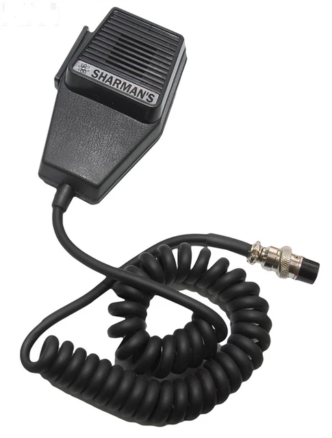 DM-518-6P MICROFONO DINAMICO 6 Pin, PER ALAN / PRESIDENT / MIDLAND / SSTAR