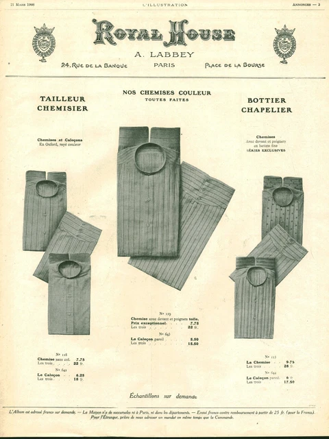 PUBLICITÉ PRESSE ANCIENNE 1952 L'art Du Parfum De Caron EUR 6,00