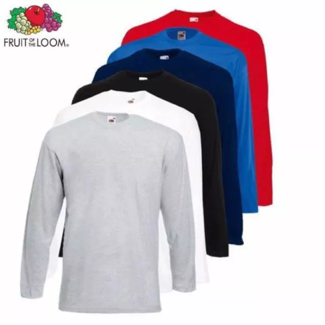 Pack of 2,4,6 Men's Thermal Long Sleeve T Shirts Top Winter Warmer Inner  Vest
