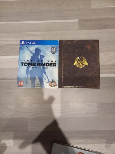 Jeux PS4 Rise Of The Tomb Raider 20eme Anniversaire Coffret Collector