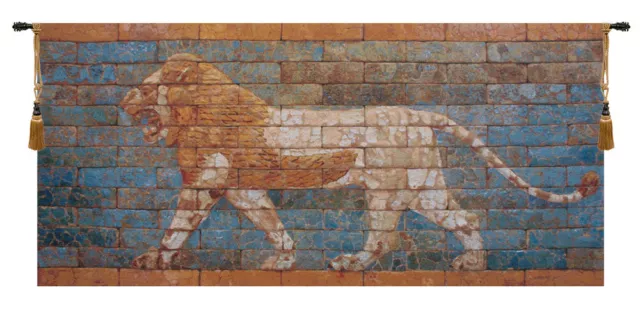 Lion Nebuchadnezzar II Belgian Wall Art Tapestry