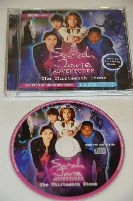 BBC Justin Richards The Sarah Jane Adventures The Thirteenth Stone CD Audio Book