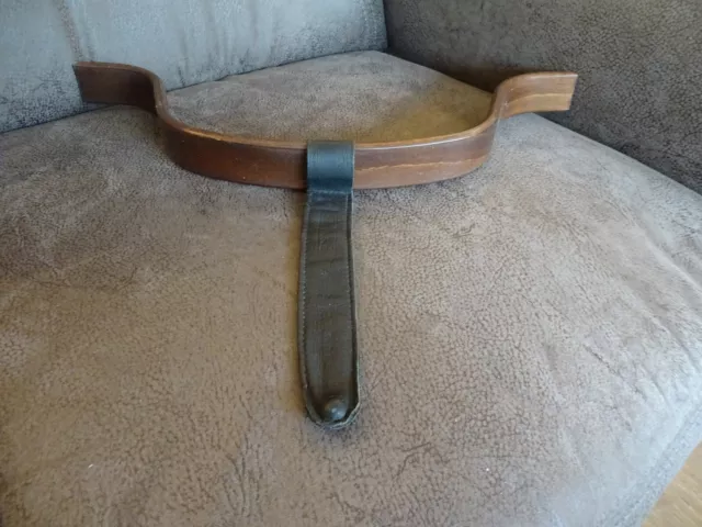 Stokke Tripp Trapp Bügel Holz Leder Hochstuhl Sitzverkleiner