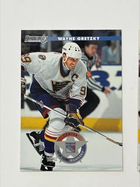 1996-97 DONRUSS WAYNE GRETZKY INSERT HOCKEY CARD # 93 St. Louis Blues Rare Mint