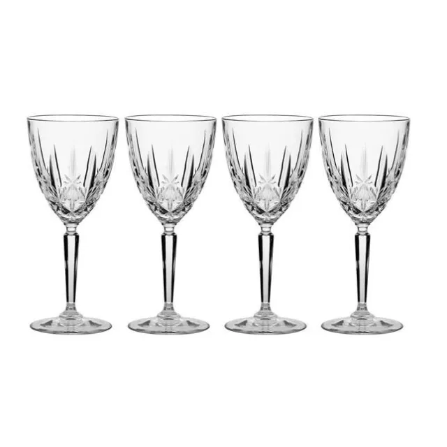 Waterford Crystal Marquis set of 4 Sparkle Wine Glasses Brand New in Box