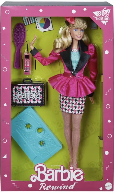 Barbie Rewind 80s Girl Muñeca NRFB Sin Estrenar Envío Rápido