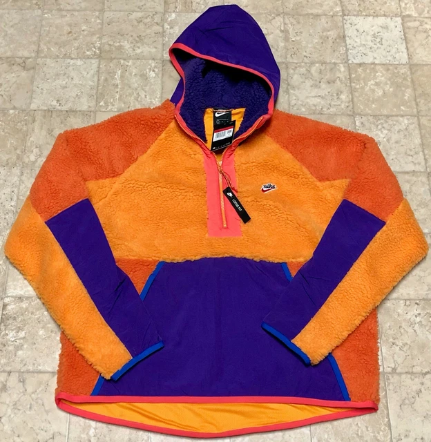 Nike half zip sherpa hoodie clearance