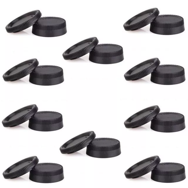 1/5/10/20 Pcs Body Cap + Rear Lens Cover for Nikon DSLR SLR AI AF Digital Camera